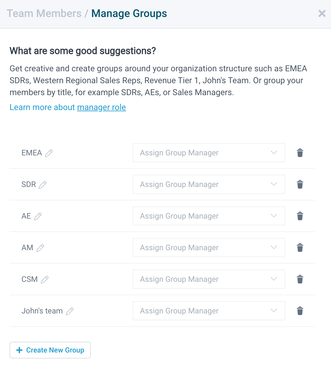 New: Assign all groups to your members